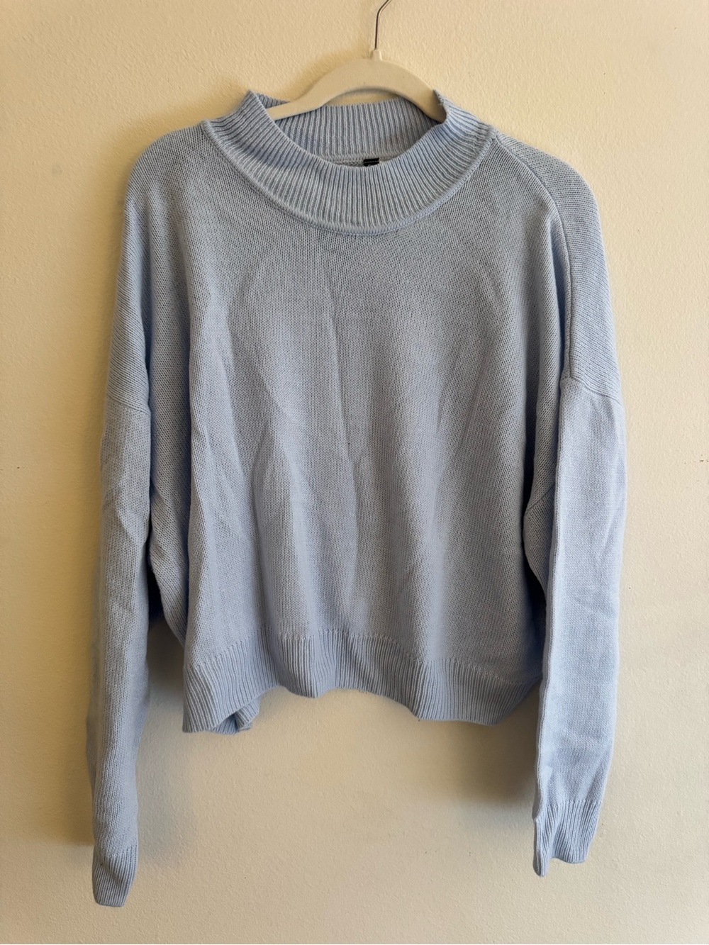 Divided by H&M Light Blue Cowlneck Sweater